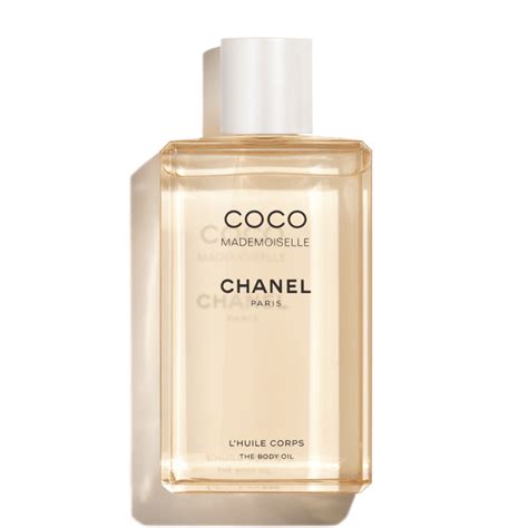 coco mademoiselle chanel paris l'huile corps the body oil